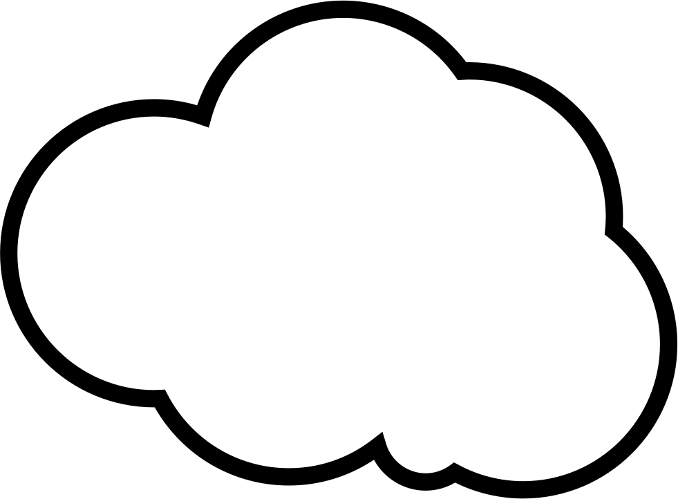 Облако контур. Тучка раскраска для детей. Облако раскраска для малышей. Облачко контур.