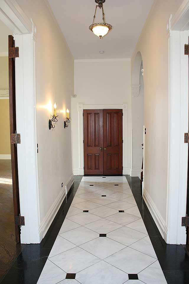 Дизайн коридора плитка с ламинатом