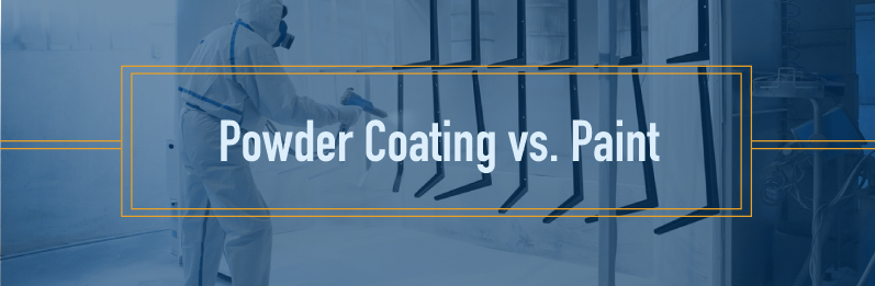 powder coating vs. paint