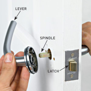 3. Install the handles