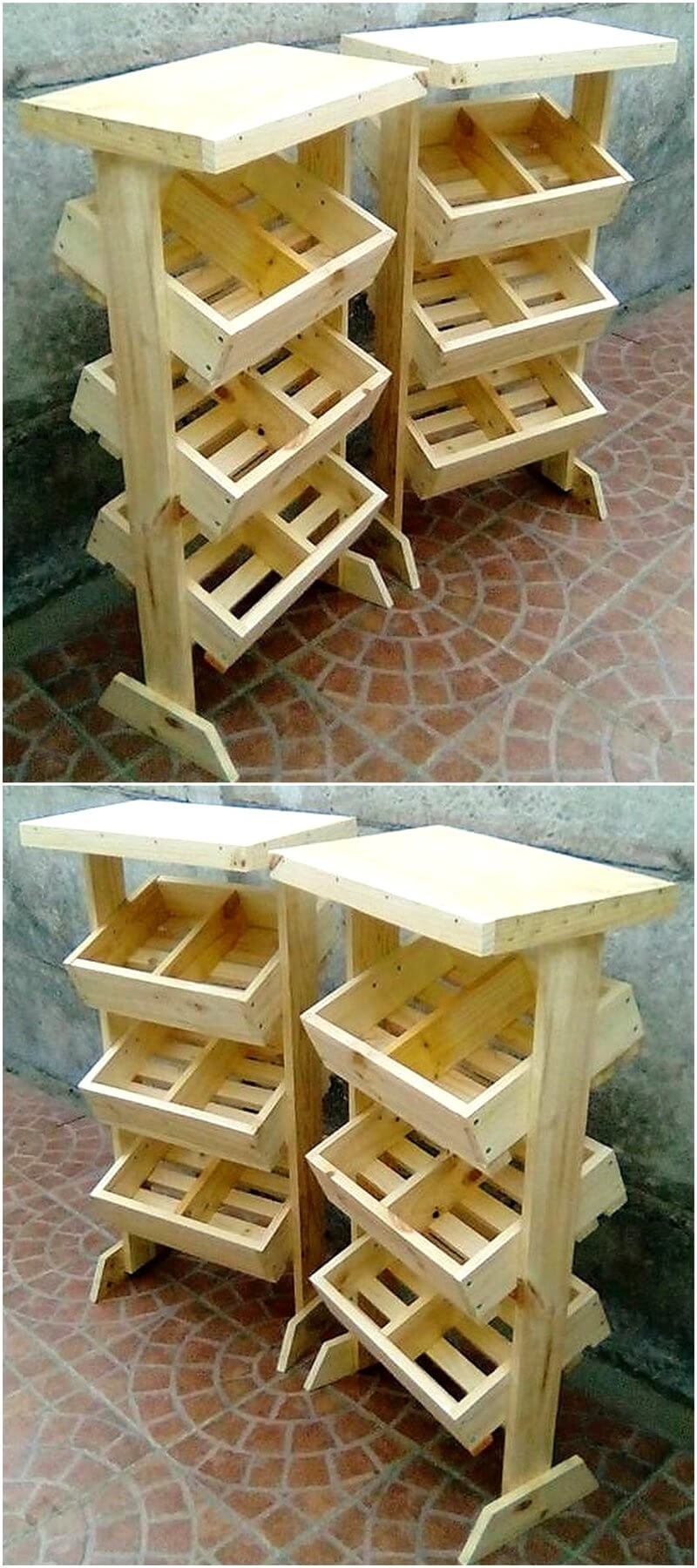 pallet display stand