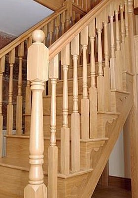Georgian balusters by Pear Stairs