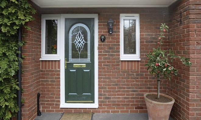 front door glazing