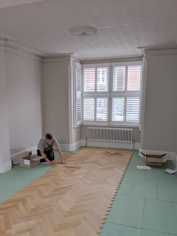 How to lay parquet flooring DIY